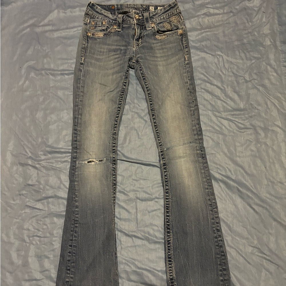 Miss me jeans miss me jeans size 25 inseam 31 great look feel and design